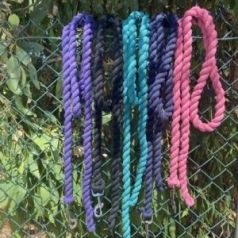 Cotton Lead Horse Pony Dog Sheep Goat N.P Solid Snap Twisted Soft Cotton