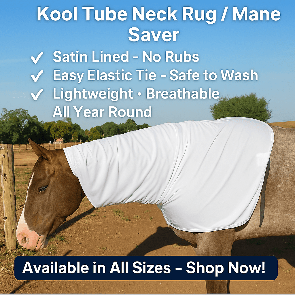 Kool Tube Neck Rug / Mane Saver - Prevent Mane Loss