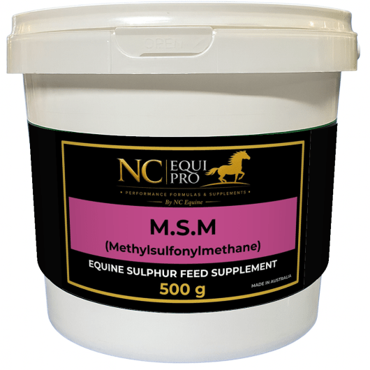 NC EquiPro MSM Powder High Purity 500g – Joint Support Supplement for Horses