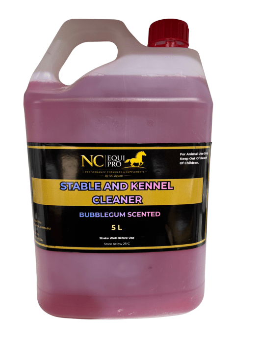 Horse Stable & Dog Kennel Sanitiser Cleaner Deodoriser Bubblegum Scented 5 Litre