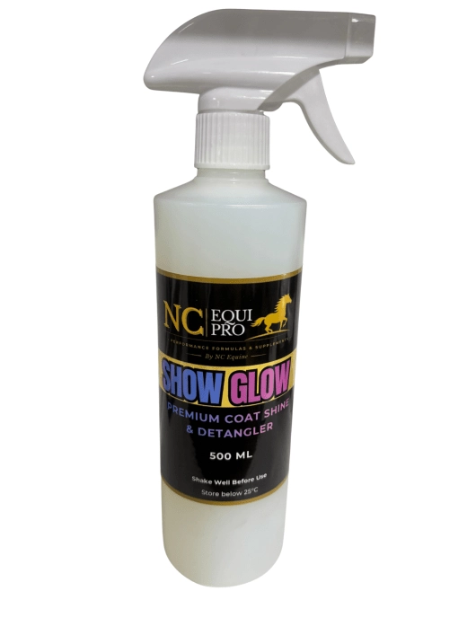 Nc EquiPro Show Glow Shine Spray – Glossy Coat & Detangler 500ml