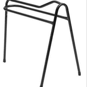 Horse Saddle Stand Rack 3 Leg Collapsible - Easily Portable In Black