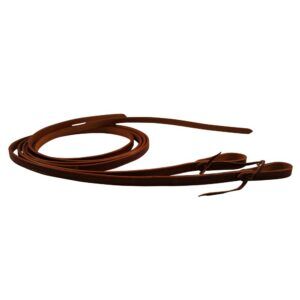 Western Oil Pull-Up Split Reins