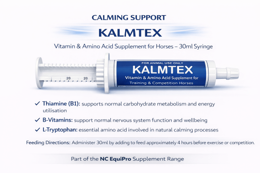 Kalmtex Paste – Vitamin and Amino Acid Supplement for Horses - 30ml