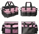 Large Capacity Horse Grooming Bag – Durable PVC Multi-Compartment Organiser - Image 3