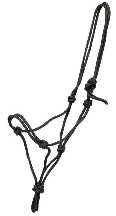 Zilco Knotted Rope Halter – Adjustable Horse Halter - Image 2