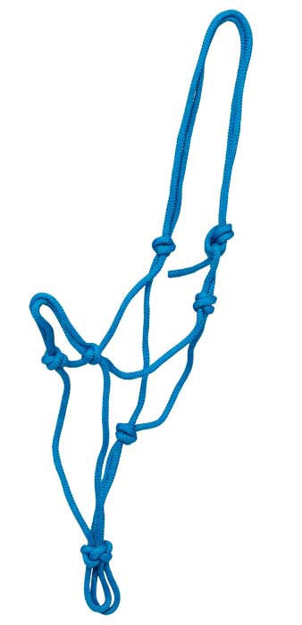 Zilco Knotted Rope Halter – Adjustable Horse Halter
