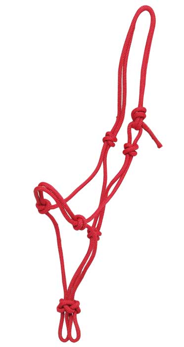Zilco Knotted Rope Halter – Adjustable Horse Halter - Image 3