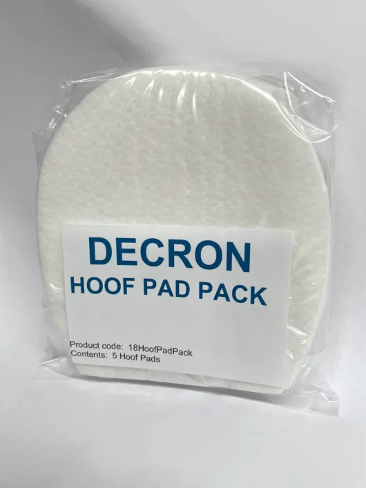Decron Felt Hoof Pads Pack of 5 | Horse Hoof Cushion Pads