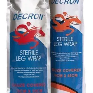 Decron Sterile Gauze-Covered Leg Wrap Horse | Gamgee Dressing 70cm