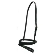 Drop Noseband In Leather- Hanoverian