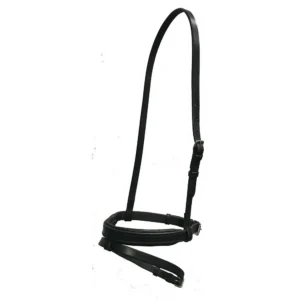 Drop Noseband In Leather- Hanoverian