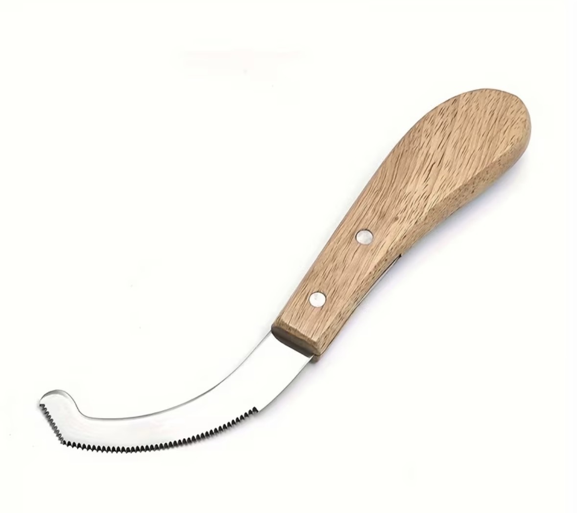 Bot Egg Knife Stainless Steel With Wooden Handle