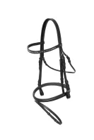Horze Lockhart Anatomical Bridle – Brown (Reins Not Included) Full - Image 5