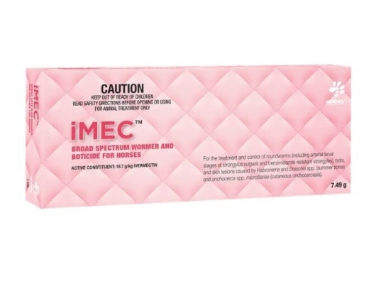 iMEC™ Ivermectin Broad Spectrum Wormer & Boticide for Horses