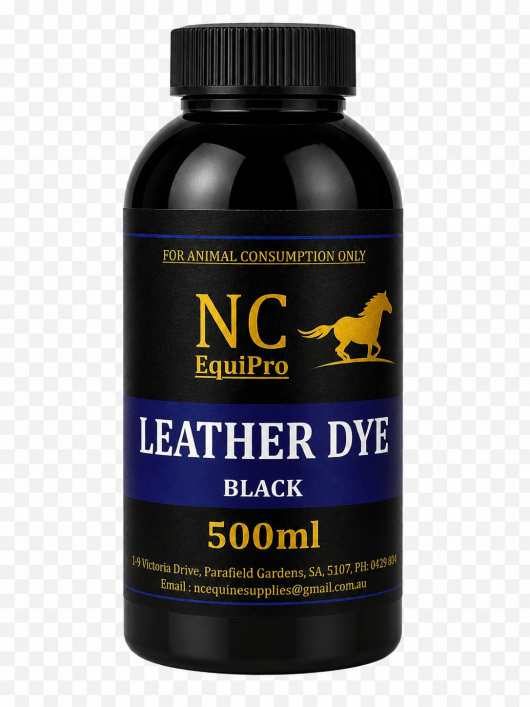 NC EquiPro Leather Dye – Black 500ml