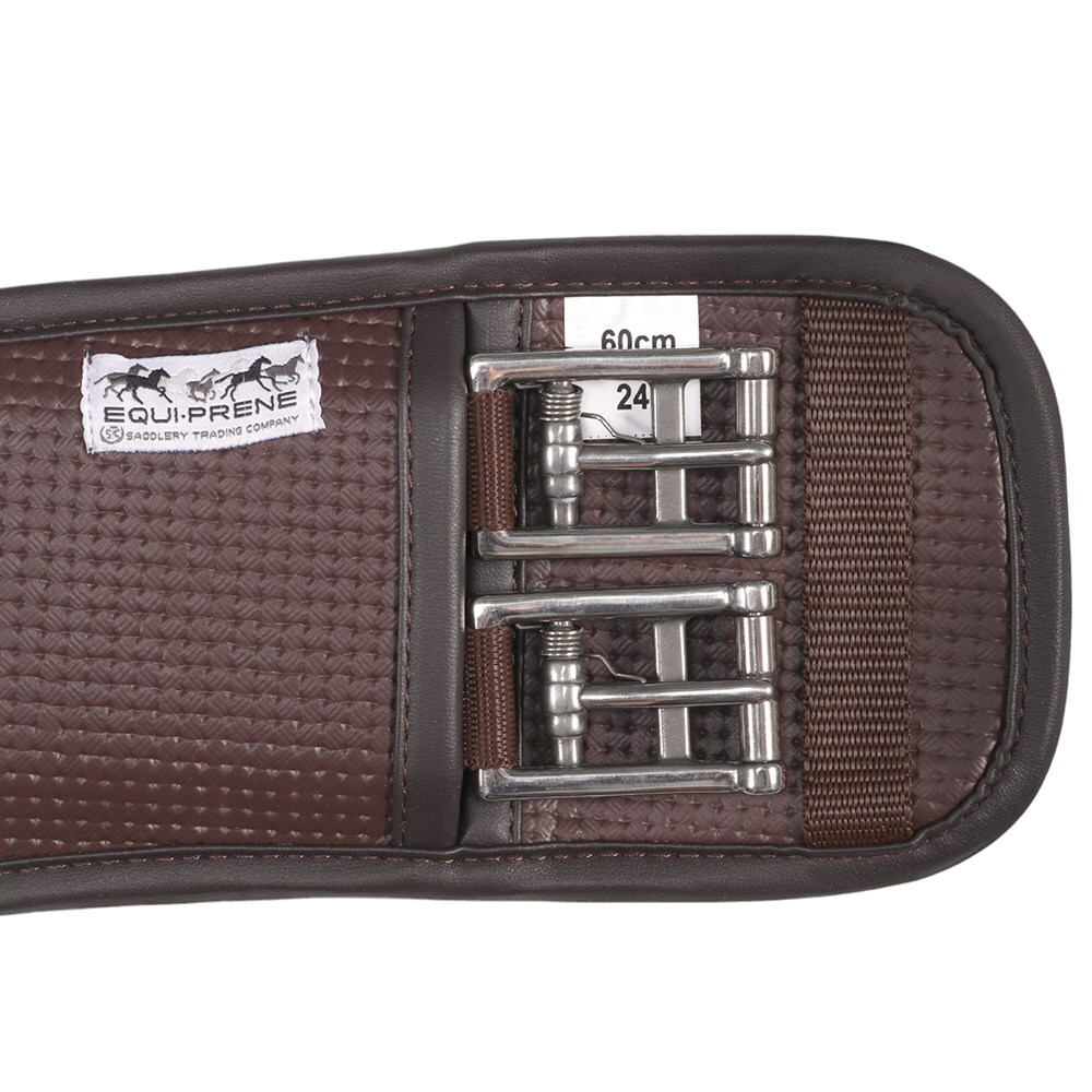 Equi-Prene Pressure Eze Girth Dressage Elastic Brown 50cm - Image 2