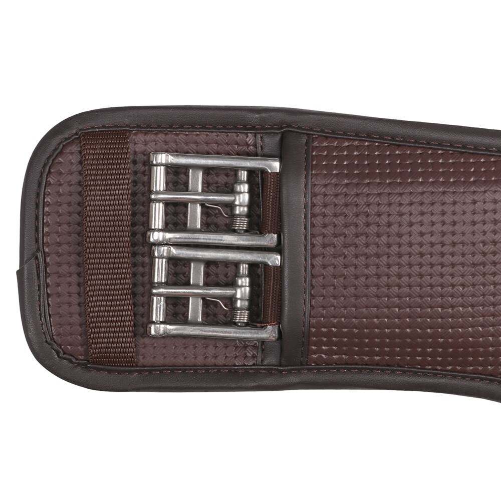 Equi-Prene Pressure Eze Girth Dressage Elastic Brown 50cm - Image 3