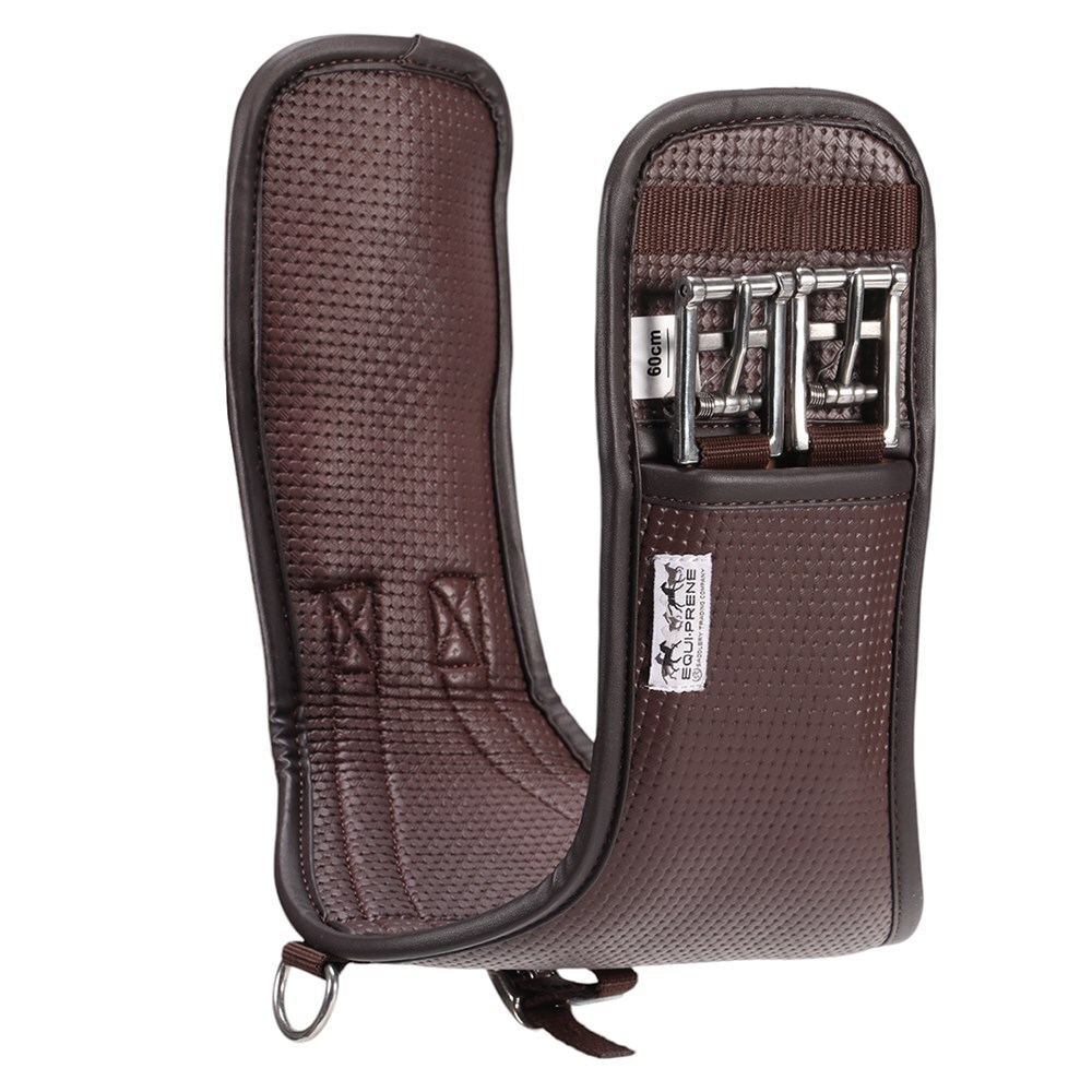 Equi-Prene Pressure Eze Girth Dressage Elastic Brown 50cm - Image 4
