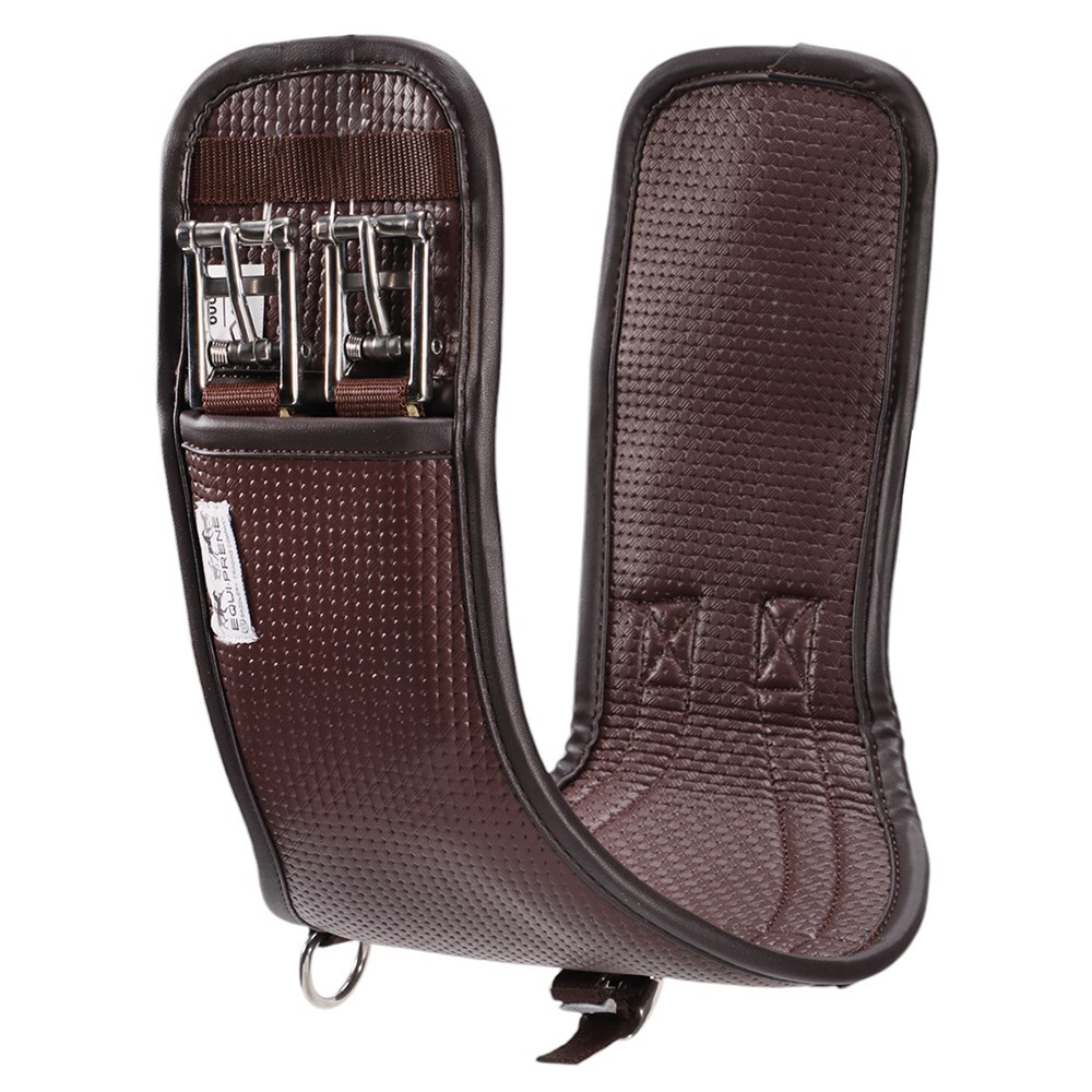 Equi-Prene Pressure Eze Girth Dressage Elastic Brown 50cm - Image 5