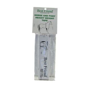Horse and Pony Height Weight Tape