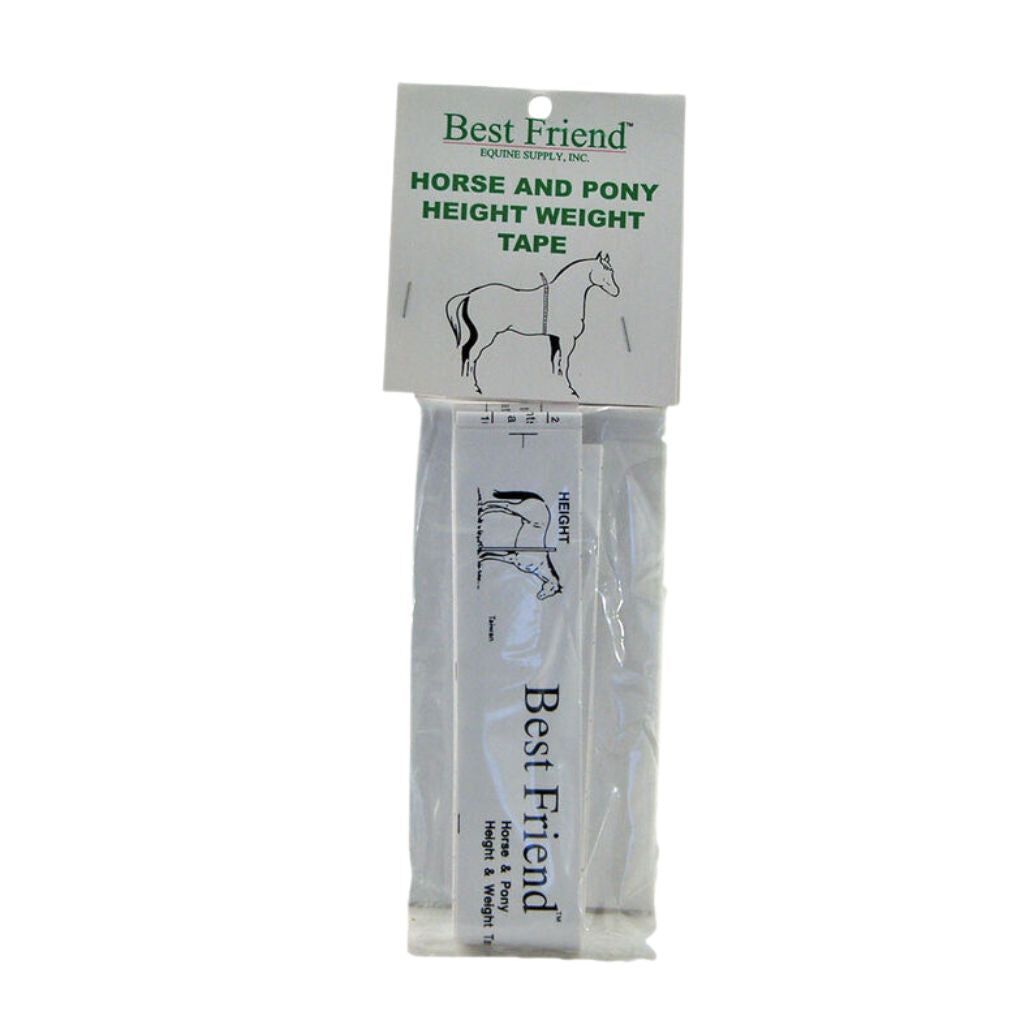 Horse and Pony Height Weight Tape