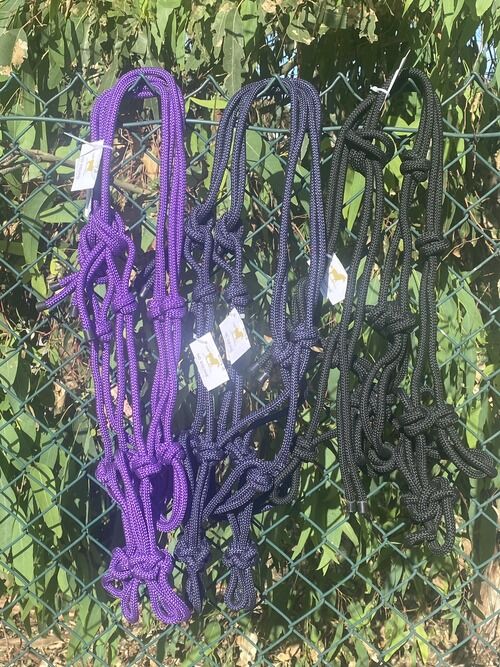 Rope Knotted Halter 6mm