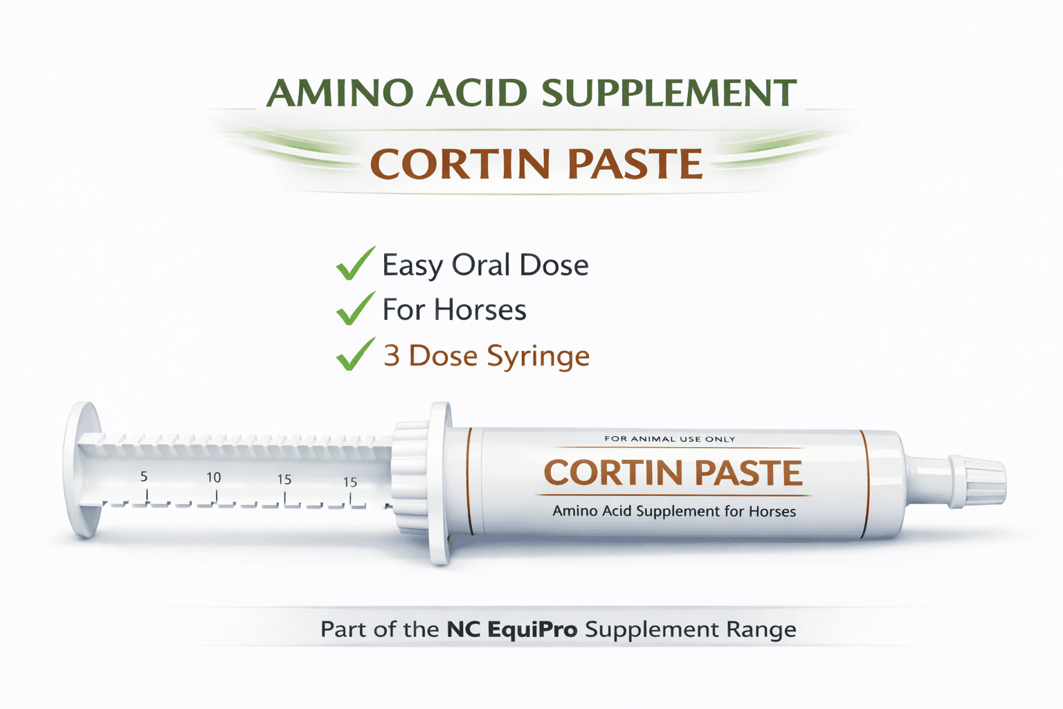 Cortin Paste  30ml – Amino Acid Supplement