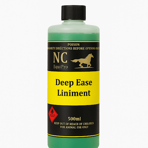 NC EquiPro Deep Ease Liniment – Performance Muscle Support for Horses & Dogs