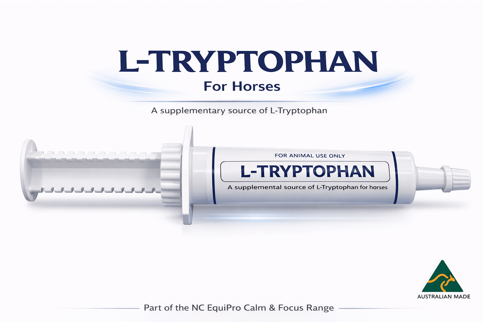 NC EquiPro L-Tryptophan 30 ml – Amino Acid Supplement to Support Calm Behaviour in Horses