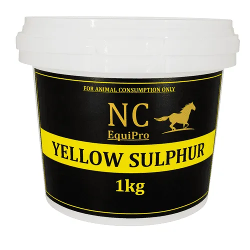 NC EquiPro Yellow Sulphur Mineral Supplement For Horses - Image 2
