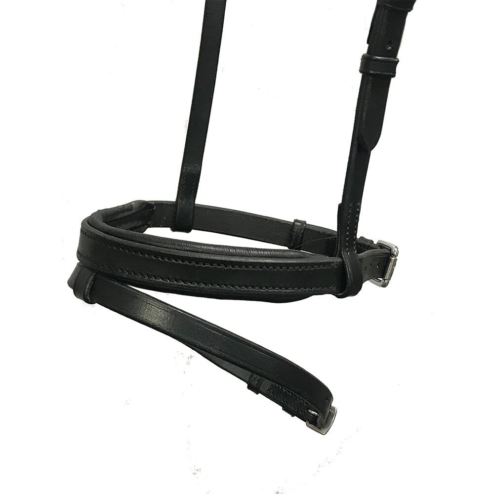 Leather Snaffle Bridle & Reins Set