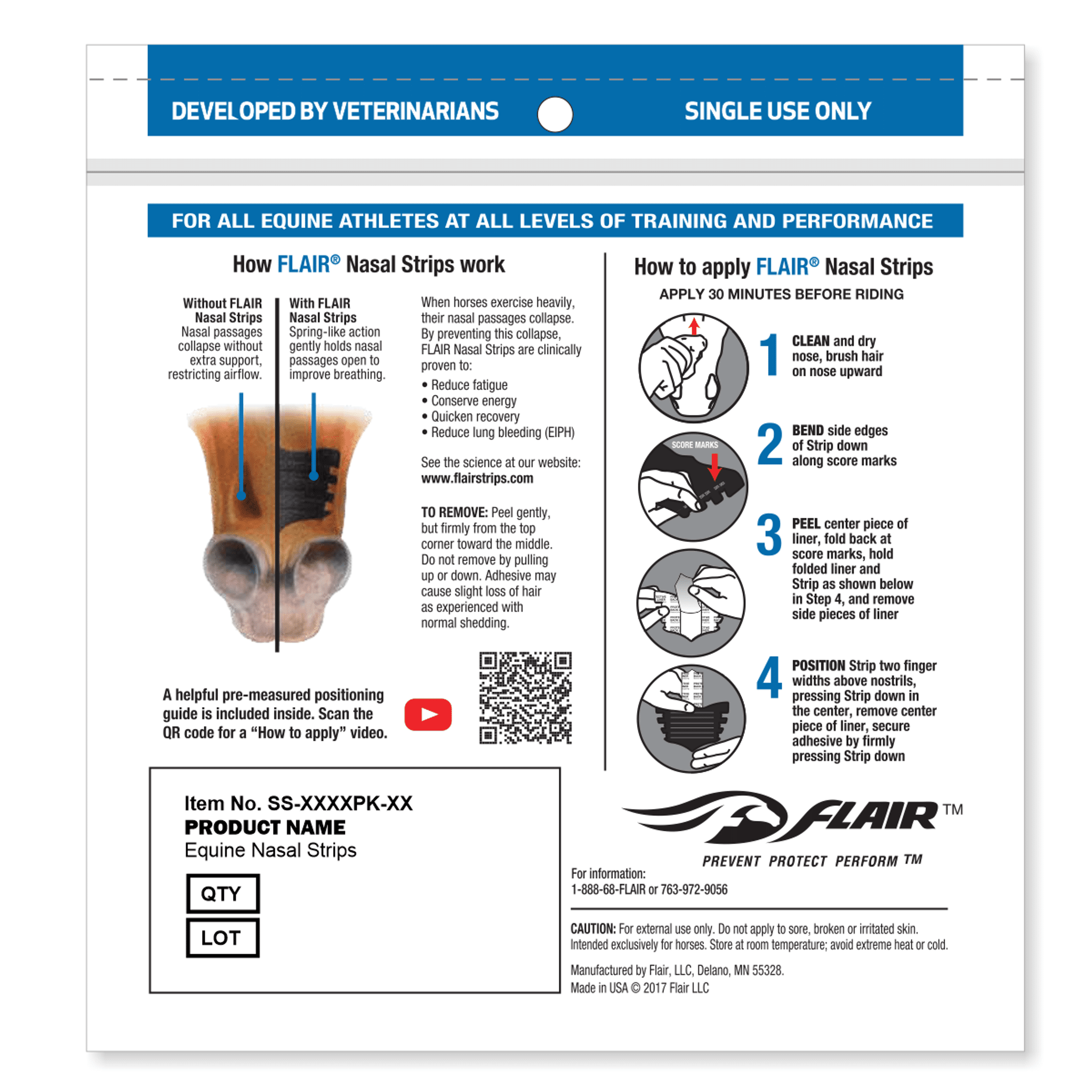 Flair Equine Nasal Strips - Image 7