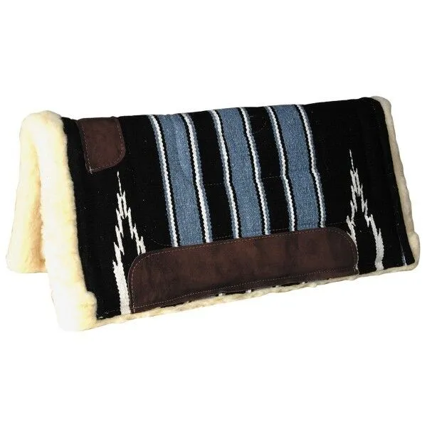 Navajo Fleece Lined Saddle Pad - 30" x 30"