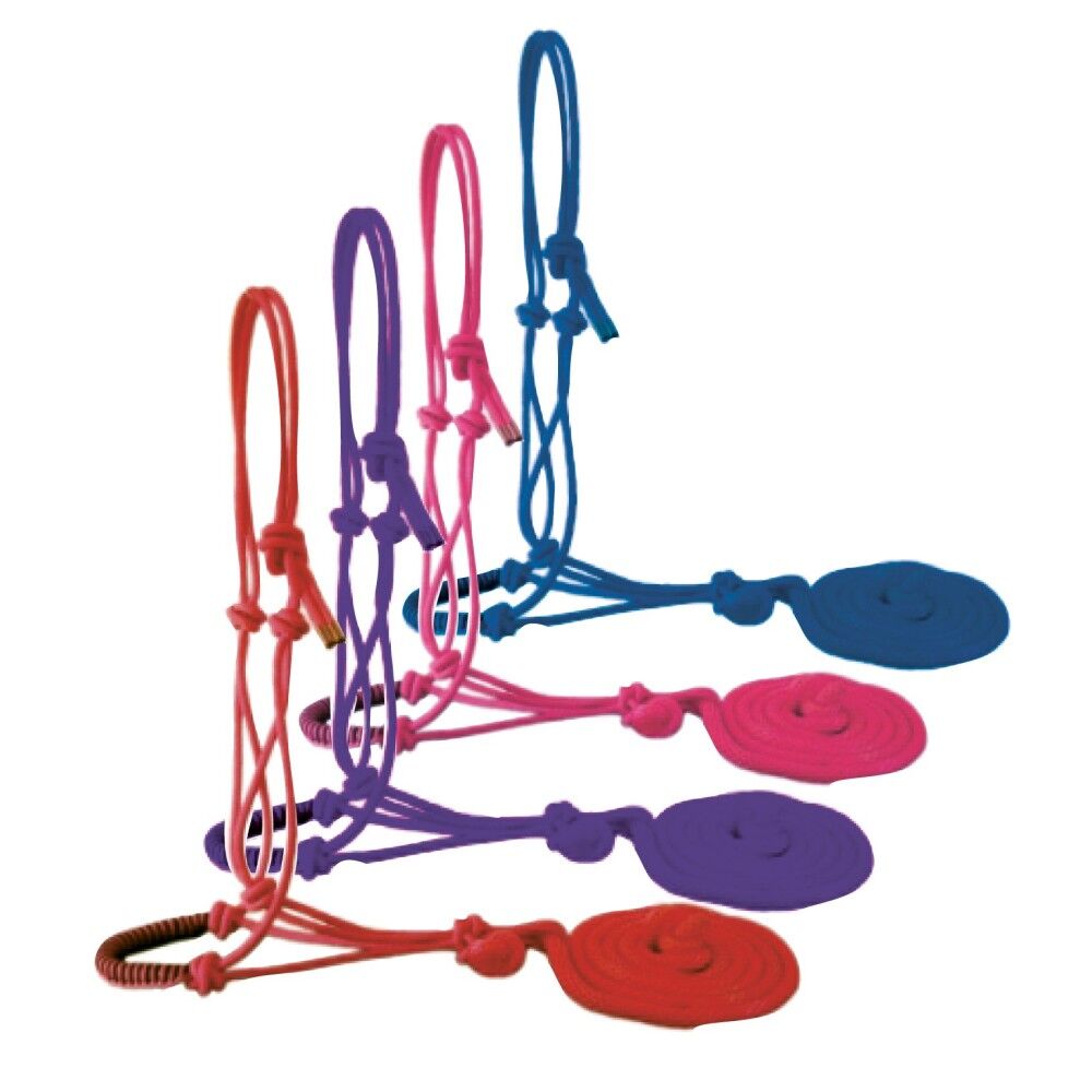 Knotted Rope Halter With Lead - Image 2