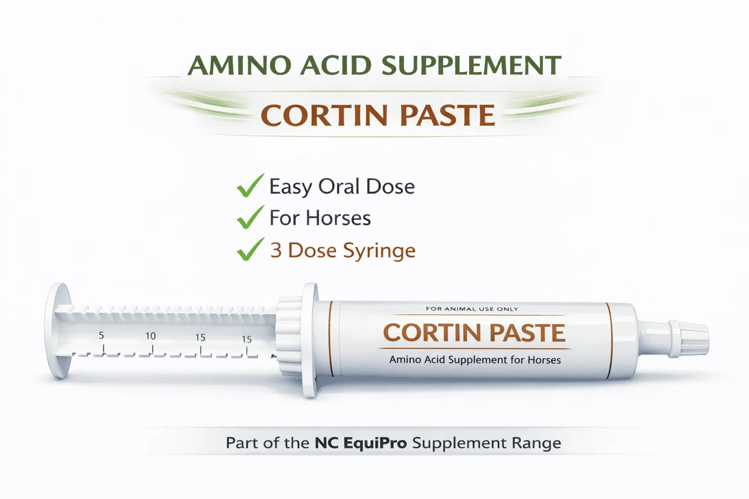 Cortin Paste 30ml – Amino Acid Supplement