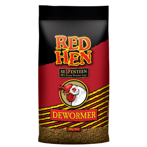 Laucke Red Hen Dewormer Pellets - 10kg
