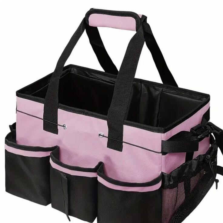 Large Capacity Horse Grooming Bag – Durable PVC Multi-Compartment Organiser - Image 2