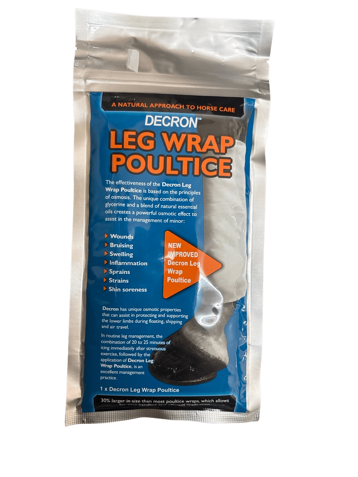 Decron Leg Wrap Poultice for Horses – Osmotic Gel Wrap