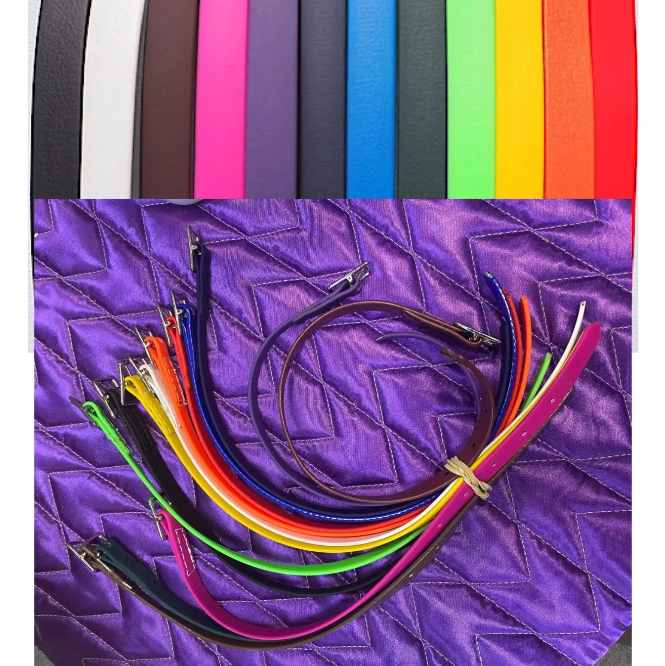 Puppy Collars Identity Tags - In Bright Soft Waterproof PVC