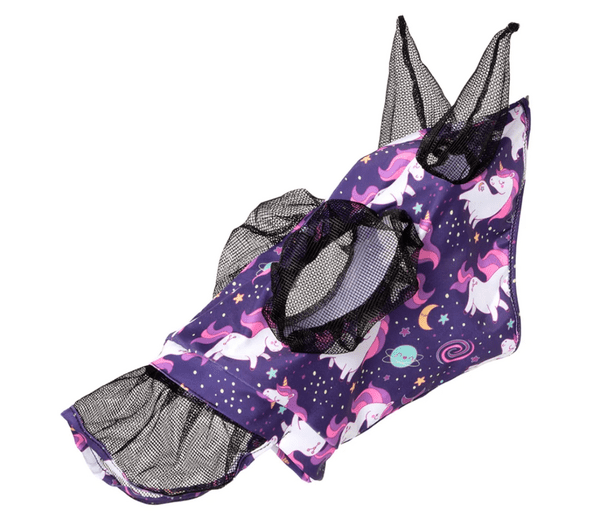 Unicorn Flymask Lycra Pull on