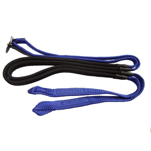 Tubular Braided Loop End Reins With Pimple Grips
