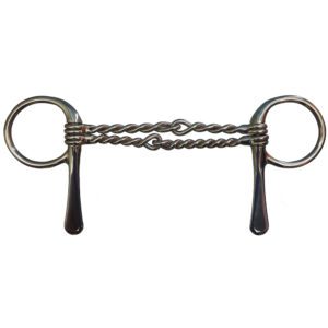 Half Spoon Snaffle Double Twisted