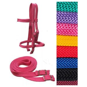 braided bridle set