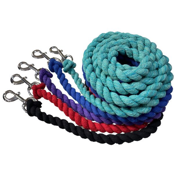 Cotton Lead Rope NC Equine
