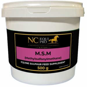 NC EquiPro MSM Powder High Purity 500g – Joint Support Supplement for Horses