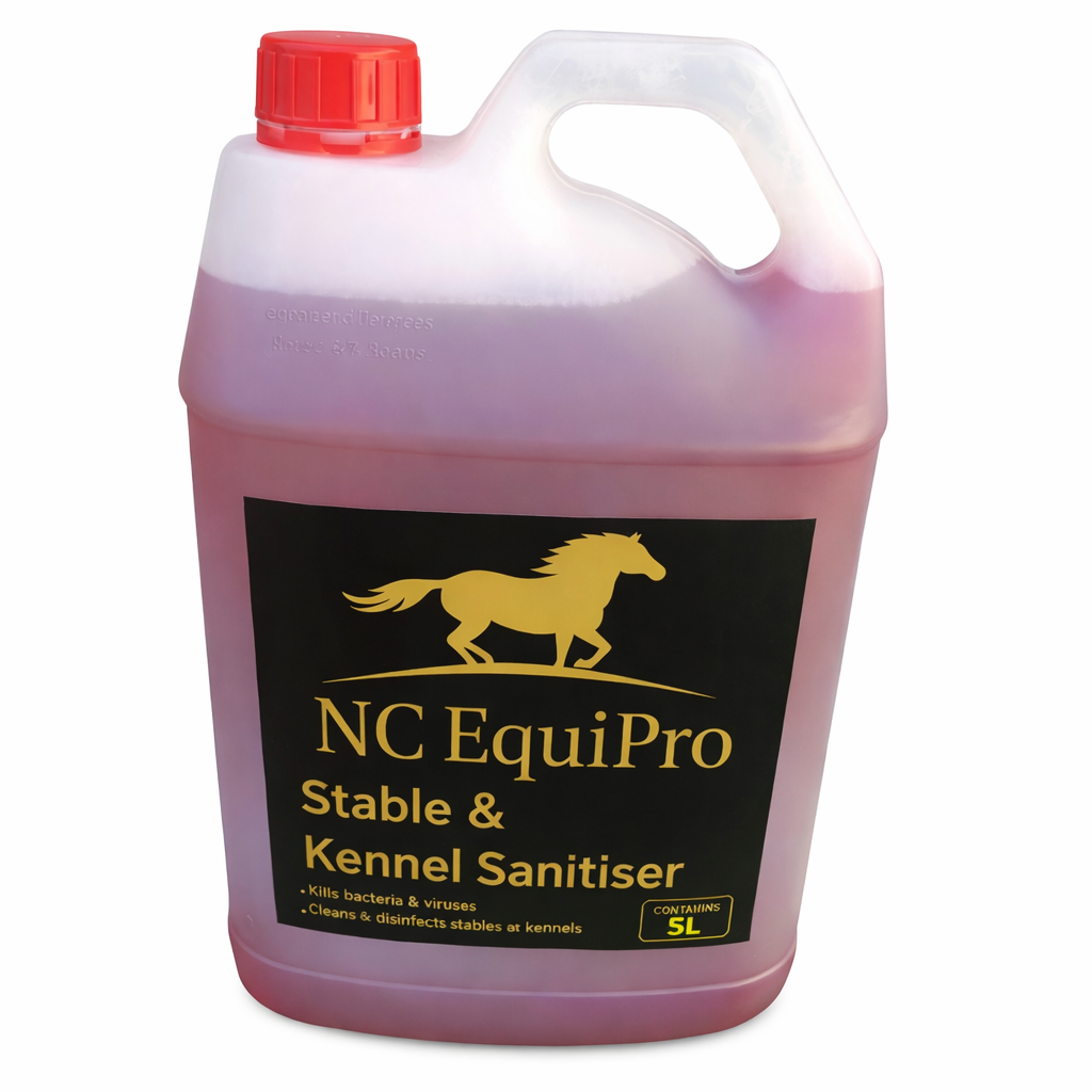 Horse Stable & Dog Kennel Sanitiser Cleaner Deodoriser Bubblegum Scented 5 Litre