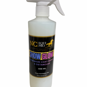 Nc EquiPro Show Glow Shine Spray – Glossy Coat & Detangler 500ml