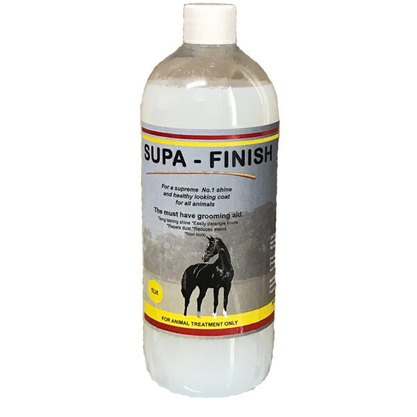 Supa-Finish 1L With Free Curry Comb