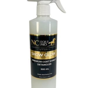 Nc EquiPro Show Glow Shine Spray – Glossy Coat & Detangler 500ml